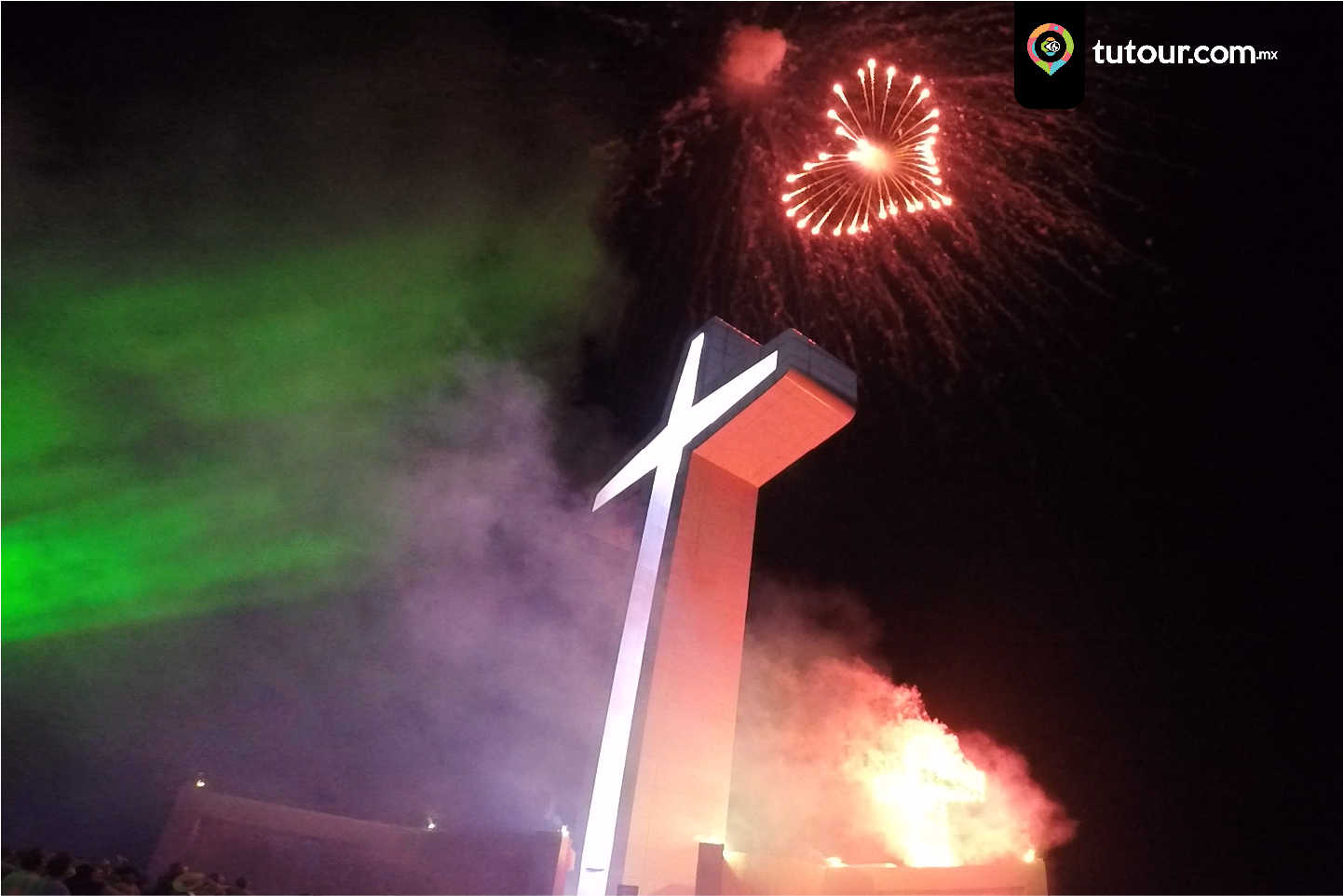 Inauguración de la Santa Cruz en Calvillo